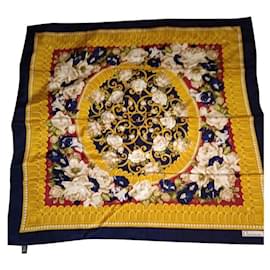 Sciarpa in seta Christian Dior Senape