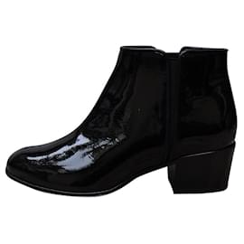 Stivaletti Giuseppe Zanotti in vernice nera