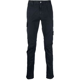 Cargohose aus Gabardine von Stone Island
