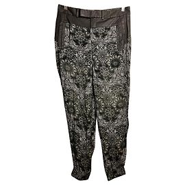 Pantaloni in chiffon stile harem di Helmut Lang