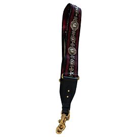 Christian Dior borsa a tracolla 30 Montaigne pelle nero bordeaux