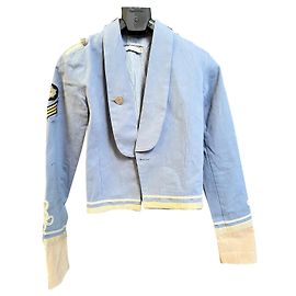 Stella Mc Cartney Chaqueta Stella McCartney de algodón azul XS