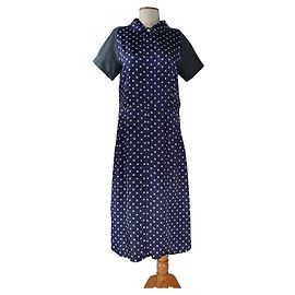 Abito Midi a Pois Blu Comme Des Garcons