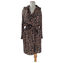 Vestido Ganni Gordovina de viscosa