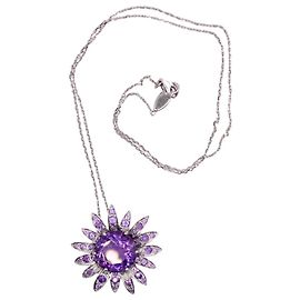 Collana Mauboussin "Notti malva" in oro bianco 750%o e ametista
