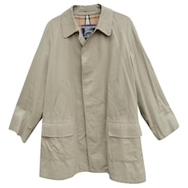 Giacca Burberry in gabardine di cotone kaki