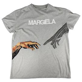 Maison Martin Margiela Camiseta con logo gráfico (S)