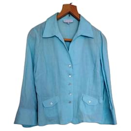 Camicia in lino Gerard Darel blu Taglia L