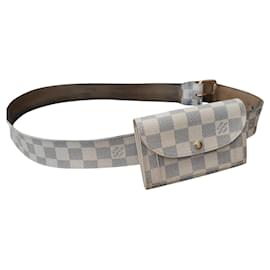 Cintura con Pochette Louis Vuitton Azur Scacchiera