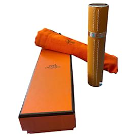 Custodia per vaporizzatore in pelle Hermès Swift gialla