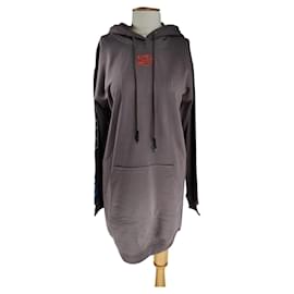 Vestido Sudadera Largo McQ Alexander McQueen Algodón - Mcq