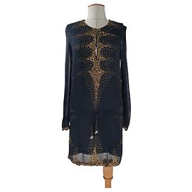 Abito Antik Batik nero in viscosa M
