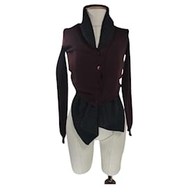 Miu Miu Strickjacke aus Wolle mehrfarbig