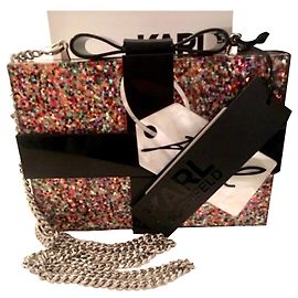 Clutch Minaudière Multicolore Karl Lagerfeld