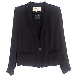 Giacca Harlow Isabel Marant Etoile Nera in Viscosa