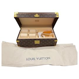 Scatola Accessori Louis Vuitton Marrone Beige Tessuto