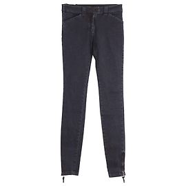 Vaqueros ajustados Balenciaga en denim de algodón azul marino
