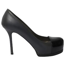 Zapatos de Salón Saint Laurent en Cuero Negro