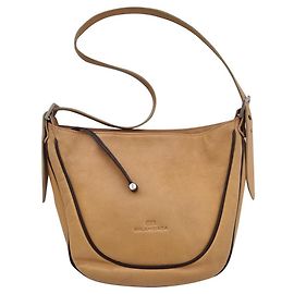 Balenciaga Umhängetasche aus Leder Kamelbraun