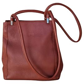 Borsa a tracolla Balenciaga in pelle marrone