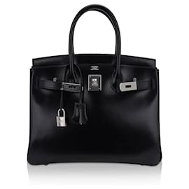 Hermès Birkin 30 Nero Pelle Box