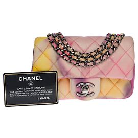 Sac Chanel Timeless/Classico in Pelle Multicolor - 101158
