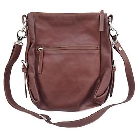 Borsa a tracolla Balenciaga 27size in pelle marrone