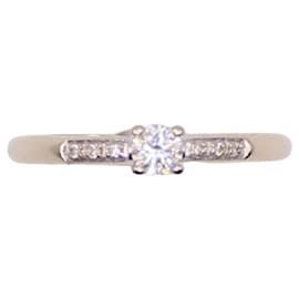Anello Mauboussin "Sei il sale della mia vita" diamanti su oro bianco 750%O