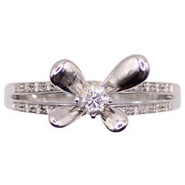 Mauboussin ring "I love you" diamonds and white gold 750%O
