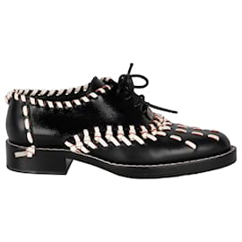 Louis Vuitton Manga geflochtene Oxford-Schuhe