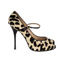 Pumps in ponyhair stampato Giuseppe Zanotti