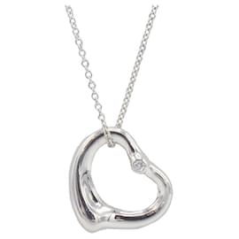 Collana Tiffany & Co Elsa Peretti con Pendente Cuore in Argento
