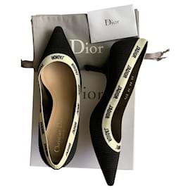 Décolleté Dior J'Adior Nere in Tessuto Taglia 37,5