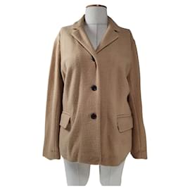 Blazer Bogner in lana color cammello