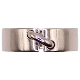 CHAUMET anillo grande "Links" oro blanco 750%O
