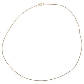 Autre Marque Catena in oro giallo a maglia carceraria 750%O
