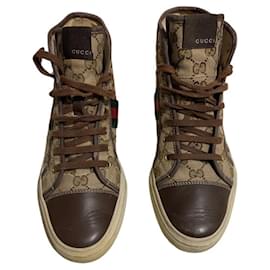 Zapatillas Gucci de algodón multicolor 38.5