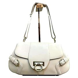 Borsa vintage Salvatore Ferragamo con gancini
