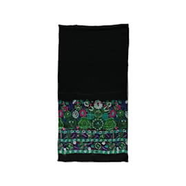Seidenschal mit floralem Druck von Roberto Cavalli