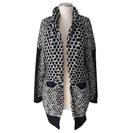 Pinko Cardigan with Pockets Acrylic Mohair Multi Color L