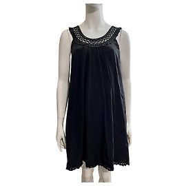 Temperley London Vestido baby doll Temperley de seda y encaje