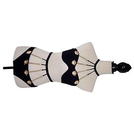 Agent Provocateur Bikini de Dos Piezas Tricja Negro y Oro