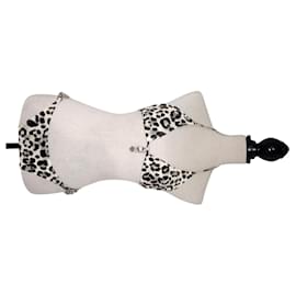 Autre Marque Bikini de dos piezas estampado leopardo