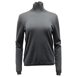 Maglia Dolcevita Marni a Maniche Lunghe in Lana Grigia