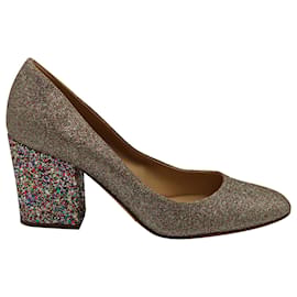 Salón Sergio Rossi Glitter en Piel Multicolor