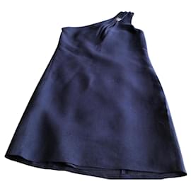 Vestido Versace de lana azul