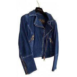 Giacca Perfecto Louis Vuitton in cotone blu