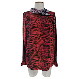 Camicetta di seta Kenzo x H&M multicolore