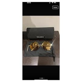 D&G Sonnenbrille Gold