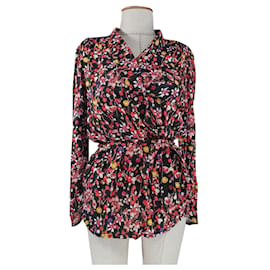 Blusa floral Maje de viscosa